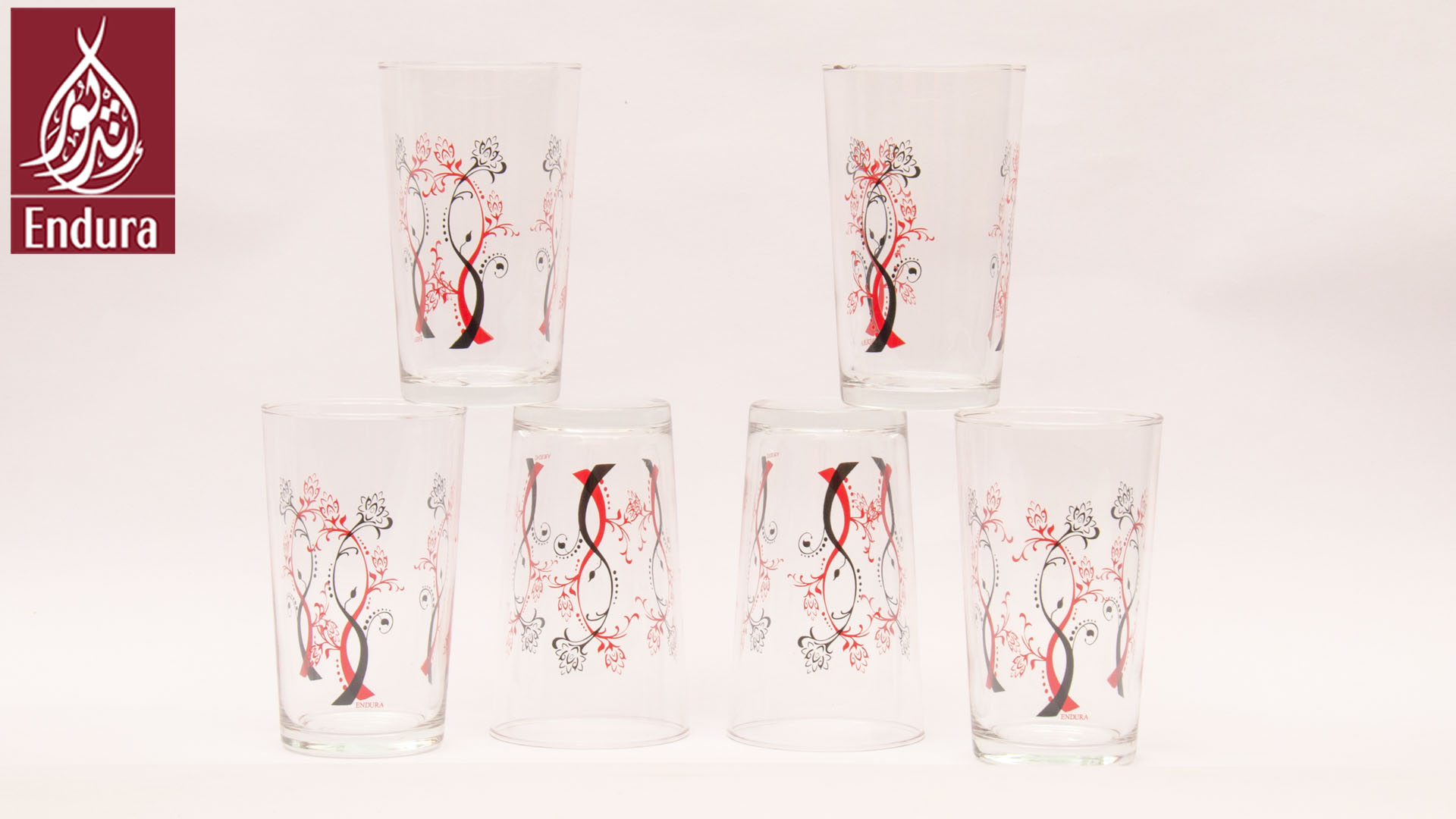 Endura Bella Drinkware set of 6 pcs#k5790#